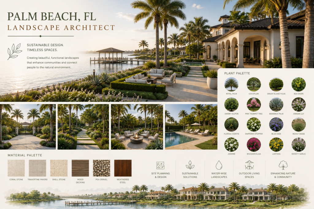 Palm Beach FL Landscape Architect