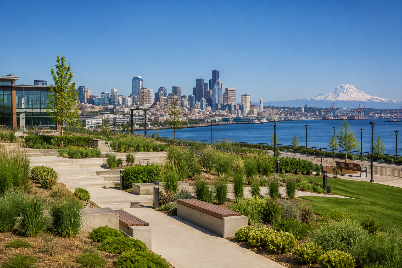 Landscape architects in Washington land development site planning